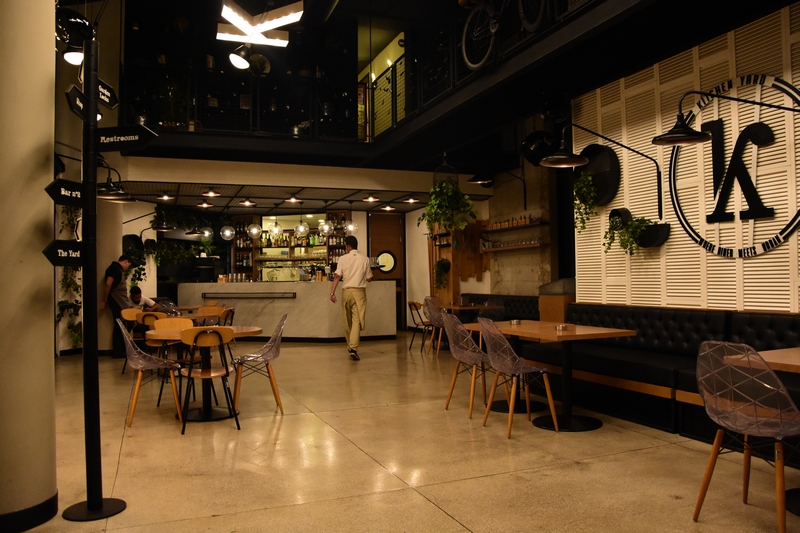 Kitchen Yard on Saturday Night